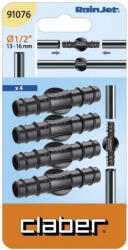 Claber DRI összekötő idom CLABER 91076 1/2" 4 db-os bliszter (910760000)
