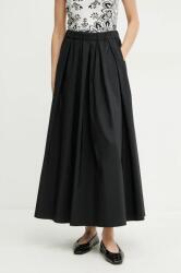 Weekend Max Mara szoknya fekete, maxi, harang alakú, 2515101011600 - fekete 42