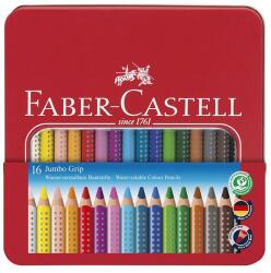 Faber-Castell Színes ceruza FABER-CASTELL Jumbo Grip háromszögletű fém dobozban 16 darabos
