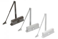 Silin SA-5044AW-SV Karos ajtóbehúzó 60-85 kg ajtóra, termostabil olajjal, ezüst