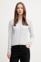 Sisley kardigán zöld, női, könnyű, 17Q3M5203 - szürke S