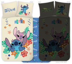 Brandmac Disney Lilo és Stitch, A csillagkutya Aloha sötétben világító gyerek, ovis ágyneműhuzat 100x135cm, 40x60cm (BRM019607)