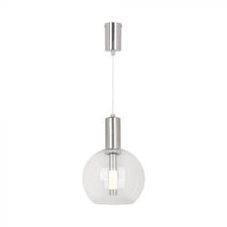 V-TAC LED FÜGGESZTÉK 5W - átlátszó üveg - 3000K - 23409 - b-led