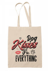  Dog kisses fix everything - Vászontáska (284022)