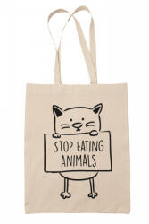  Stop eating animals - Vászontáska (390892)