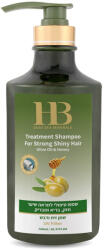 HB Dead Sea Minerals Sampon tratament cu ulei de masline si miere pentru un par puternic, Health and Beauty Marea Moarta, 780 ml