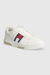 Tommy Jeans bőr sportcipő THE BROOKLYN LEATHER fehér, EM0EM01429 - fehér Férfi 44
