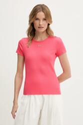 Tommy Jeans t-shirt női, rózsaszín, DW0DW17383 - rózsaszín S