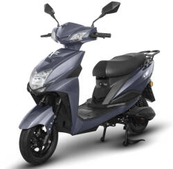 Voltarom Scuter Electric 1500W, Voltarom VS1 Fara permis, 60V, 20Ah, viteza maxima 25 Km pe ora, Gri, Autonomie 74Km (Voltarom VS1)