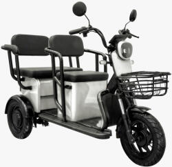 Voltarom Triciclu electric Voltarom APM5, 60V, 20 AH, 1000W, fara permis, 25km h, autonomie pana la 40km (Voltarom APM5)