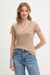 Guess t-shirt női, bézs, W5GP31 KCSX2 - bézs XS