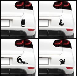 4 Decor Sticker auto - Pisicute dragute (pachet)