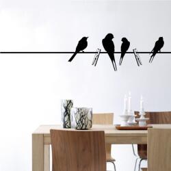 4 Decor Sticker Pasari pe fir 2 - beestick-deco - 83,99 RON