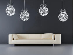 4 Decor Sticker Globuri de craciun - beestick-deco - 48,99 RON