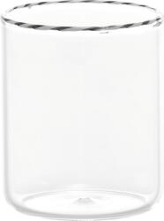 Zafferano Pahar Intrecci 460 ml alb cu negru (RT00102) Pahar