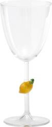 Zafferano Pahar cu picior Teca Frutta lămâie 250 ml (TE00514) Pahar