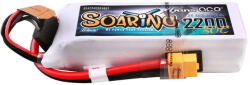 Gens ace Gens a G-Tech Soaring 2200mAh 14.8V 30C 4S1P Lipo akkumulátor csomag XT60 csatlakozóval (GEA224S30X6GT)