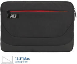 ACT AC8575 Suburb Laptop Sleeve 13, 3" Black (AC8575) - blacktip