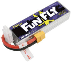 Tattu Akumulátor Tattu Funfly 1800mAh 11, 1V 100C 3S1P XT60 XT60 (TAA18003S10X6)