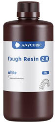 AnyCubic Tough Resin 2.0 gyanta (fehér) (IPSSXWH-101A) - blacktip