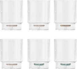 Zafferano Pahare Teca Terrazzo 350 ml 6 buc (TE00197) Pahar