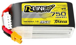 Tattu Akkumulátor Tattu R-Line 750mAh 14.8V 95C 4S1P XT30 (TAA7504S95X3)