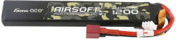Gens ace 25C 1200mAh 2S1P 7.4V Airsoft Gun Lipo akkumulátor T Plug csatlakozóval (GEA12002S25D)