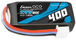 Gens ace 400mAh 7.4V 60C 2S1P JST akkumulátor (GEA4002S60JST)