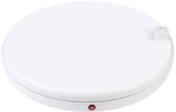 PULUZ Forgatható fotóállvány Puluz 45 cm-es (fehér), konnektorral (PU3148EU)