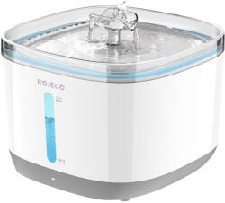 ROJECO vezeték nélküli 2.5L intelligens kisállat szökőkút/itató (RYSJ-18) - blacktip