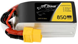 Tattu Akkumulátor Tattu 850mAh 11.1V 75C 3S1P Csatlakozó XT60 (TAA8503S75XT6)