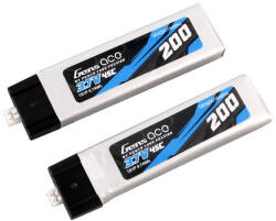 Gens ace 200mAh 3.7V 45C 1S1P Lipo akkumulátor (2 db)Gens ace 200mAh 3.7V 45C 1S1P Lipo akkumulátor (2 db) (GEA2001S45PH)