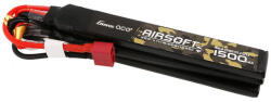 Gens ace 25C 1500mAh 3S1P 11.1V Nunchuck 3X Airsoft Gun Lipo akkumulátor T Plug csatlakozóval (GEA15003S25D3)
