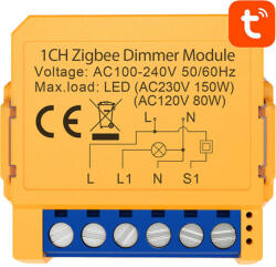 Avatto Intelligens aljzatkapcsoló ZigBee Avatto ZDMS16-1 TUYA (ZDMS16-1)