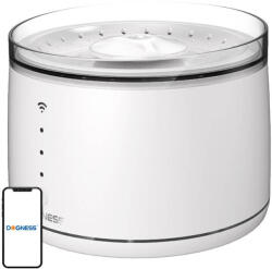 Dogness D07 1, 8L-es intelligens kutya és macska szökőkút/itató (fehér) (D07)