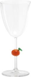 Zafferano Pahar cu picior Teca Frutta portocală 250 ml (TE00515) Pahar