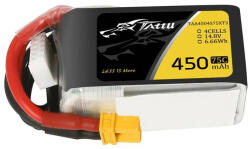 Tattu Akkumulátor Tattu 450mAh 14, 8V 75C 4S1P (TAA4504S75XT3)