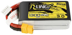 Tattu Akkumulátor Tattu R-Line Version 3.0 1300mAh 14, 8V 120C 4S1P XT60 XT60 (TAA13004S12X6)