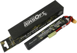 Gens ace Lipo akkumulátor GENS ACE AIRSOFT GUN 1200mAh 7.4V 2S1P 25C (GEA12002S25T) - blacktip