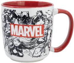 Stor Marvel White Avengers porcelán bögre 415 ml (14 oz) Díszdobozban NETE75318 (NETE75418)