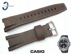 Casio G-Shock szíj GST-S130 GST-W130 GST-S130L barna bőr (GST-S130 GST-W130 GST-S130L)