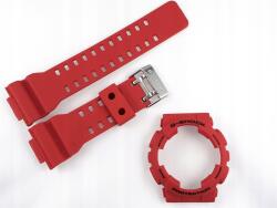 Casio Piros szíj és szíj szett Casio GA-100 GA-110 GA-120 GD-100 GA-140 (Casio)