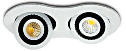 SLV SCHRACK TECHNIK LID12975 Onda LED Spot, 2x7W, 3000K, 2x464lm, 35°, adj. , dimm. , white (LID12975)