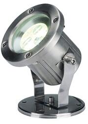 SLV Schrack Technik LI230802 NAUTILUS LED 304 B lámpatest, 3x1W, melegfehér (LI230802)