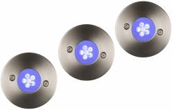 Lucide 11862/23/35 OUTDOOR 6-LED Blue set 3x spot built in round D6, 5 (11862/23/35)