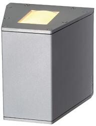 SLV Schrack Technik LI227020 OUT-BEAM fali lámpa, R7s, max. 150W, IP44, ezüstszürke (LI227020)