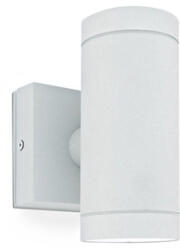 SLV Technik LID11630 Rolo-WL1 fali lámpa GU10 QPAR 16, 2x35W, IP54, tiszta, fehér (LID11630)
