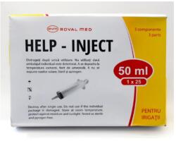 ROVAL MED Seringa de unica folosinta 50ml fara ac Guyon- cutie 25 buc (6426232701111)