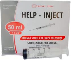 ROVAL MED Seringa de unica folosinta 50ml cu ac - cutie 25 buc (6426232700060)