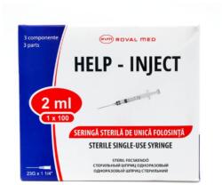  Seringa de unica folosinta 2ml cu ac - cutie 100 buc (6426232700022)